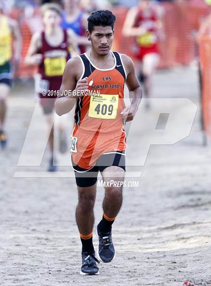 Thumbnail 3 in CIF State Cross Country Championships (D4 Boys Race) photogallery.