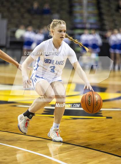 Thumbnail 1 in Ryle vs Highlands (2024 9th Region Girls Basketball Tournament) photogallery.