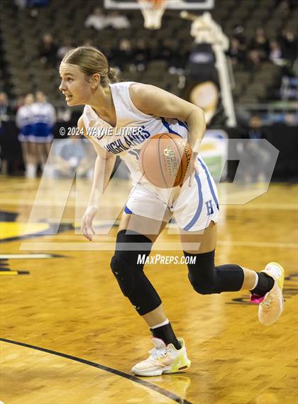 Thumbnail 2 in Ryle vs Highlands (2024 9th Region Girls Basketball Tournament) photogallery.