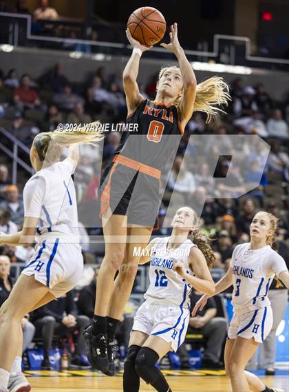 Thumbnail 3 in Ryle vs Highlands (2024 9th Region Girls Basketball Tournament) photogallery.