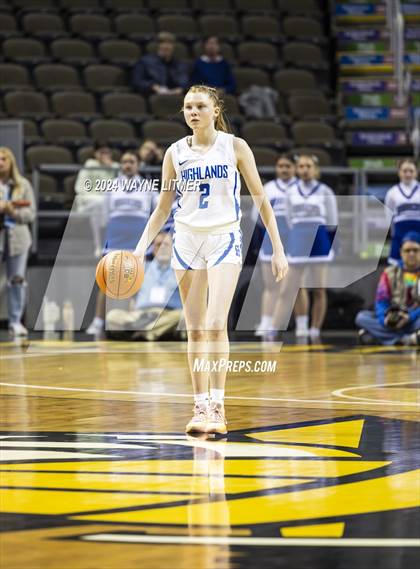 Thumbnail 2 in Ryle vs Highlands (2024 9th Region Girls Basketball Tournament) photogallery.