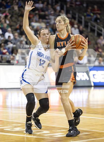 Thumbnail 3 in Ryle vs Highlands (2024 9th Region Girls Basketball Tournament) photogallery.