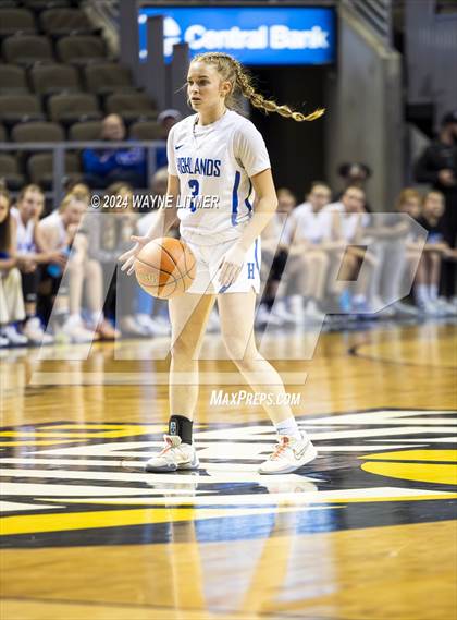Thumbnail 1 in Ryle vs Highlands (2024 9th Region Girls Basketball Tournament) photogallery.