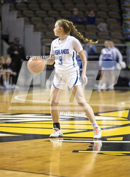 Thumbnail 2 in Ryle vs Highlands (2024 9th Region Girls Basketball Tournament) photogallery.