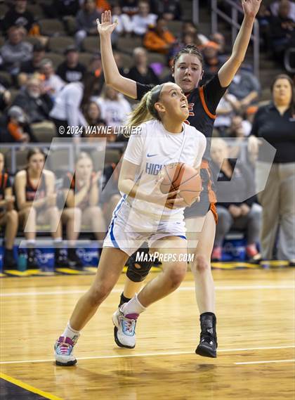 Thumbnail 2 in Ryle vs Highlands (2024 9th Region Girls Basketball Tournament) photogallery.
