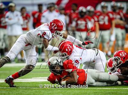 Thumbnail 2 in Hawkinsville vs. Irwin County (GHSA 1A Public Final) photogallery.