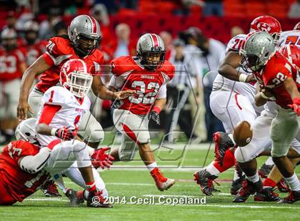 Thumbnail 1 in Hawkinsville vs. Irwin County (GHSA 1A Public Final) photogallery.
