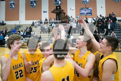 Thumbnail 2 in Utica Eisenhower @ Adams (MHSAA District Final) photogallery.