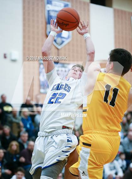 Thumbnail 1 in Utica Eisenhower @ Adams (MHSAA District Final) photogallery.