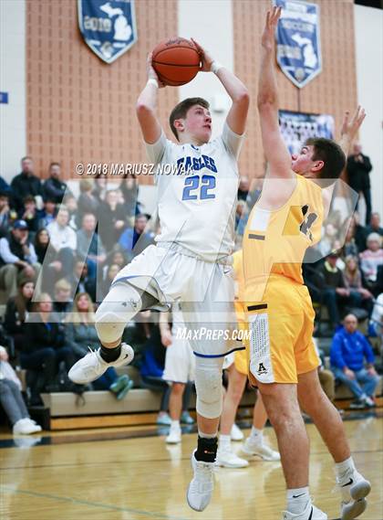 Thumbnail 3 in Utica Eisenhower @ Adams (MHSAA District Final) photogallery.