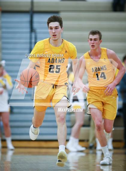 Thumbnail 1 in Utica Eisenhower @ Adams (MHSAA District Final) photogallery.