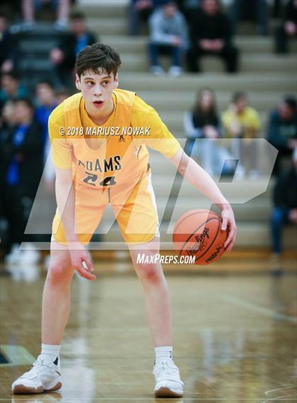 Thumbnail 2 in Utica Eisenhower @ Adams (MHSAA District Final) photogallery.