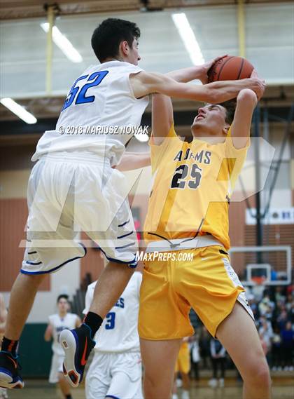 Thumbnail 2 in Utica Eisenhower @ Adams (MHSAA District Final) photogallery.