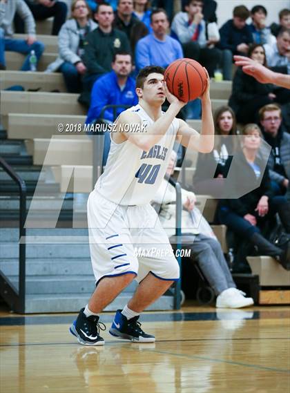 Thumbnail 1 in Utica Eisenhower @ Adams (MHSAA District Final) photogallery.