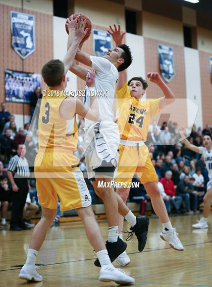 Thumbnail 3 in Utica Eisenhower @ Adams (MHSAA District Final) photogallery.