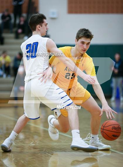 Thumbnail 1 in Utica Eisenhower @ Adams (MHSAA District Final) photogallery.