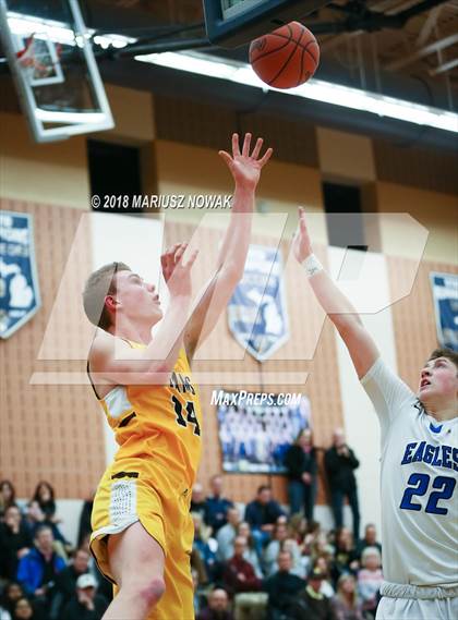 Thumbnail 3 in Utica Eisenhower @ Adams (MHSAA District Final) photogallery.