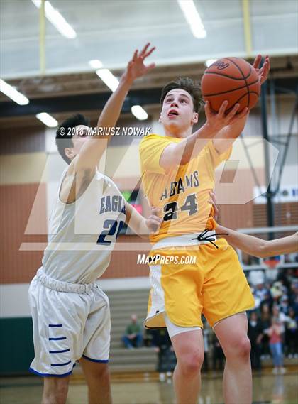 Thumbnail 1 in Utica Eisenhower @ Adams (MHSAA District Final) photogallery.
