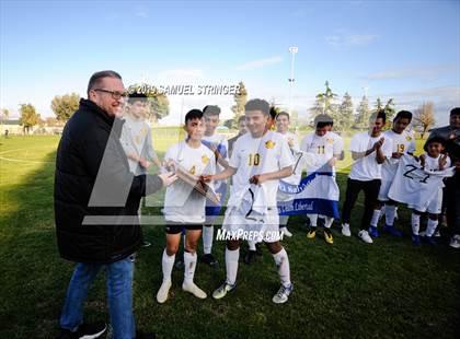 Thumbnail 2 in Mission @ Hilmar (CIF NorCal D5 Regional Final) photogallery.