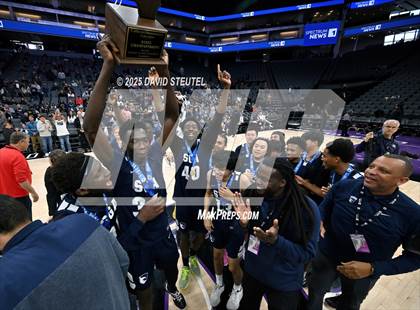 Thumbnail 1 in San Gabriel Academy vs. King's Academy (CIF State D3 Final) photogallery.