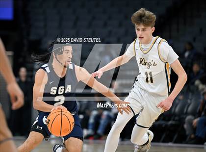Thumbnail 2 in San Gabriel Academy vs. King's Academy (CIF State D3 Final) photogallery.