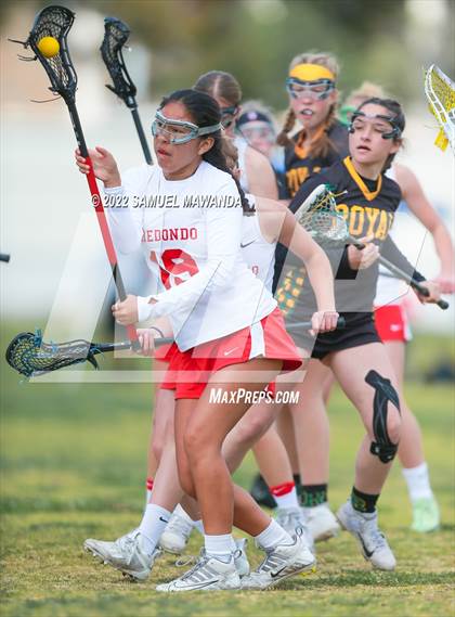 Thumbnail 1 in Redondo Union vs Royal (Rose Bowl Jamboree) photogallery.
