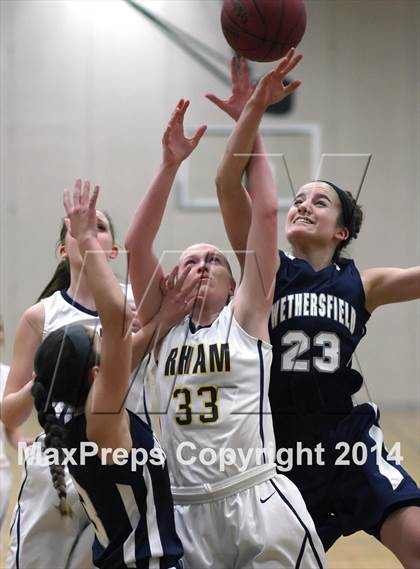 Thumbnail 3 in Wethersfield @ RHAM (CIAC Class L 1st Round) photogallery.