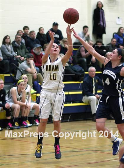Thumbnail 3 in Wethersfield @ RHAM (CIAC Class L 1st Round) photogallery.