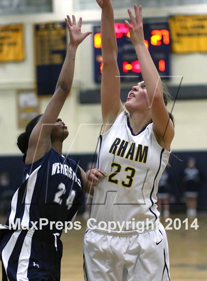 Thumbnail 2 in Wethersfield @ RHAM (CIAC Class L 1st Round) photogallery.