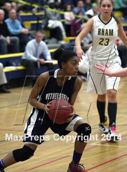 Thumbnail 2 in Wethersfield @ RHAM (CIAC Class L 1st Round) photogallery.