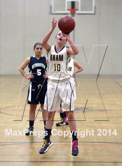 Thumbnail 2 in Wethersfield @ RHAM (CIAC Class L 1st Round) photogallery.