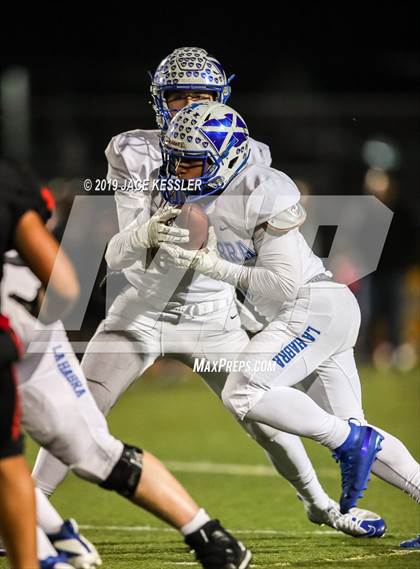 Thumbnail 1 in Grace Brethren vs. La Habra (CIFSS D3 Semifinal) photogallery.
