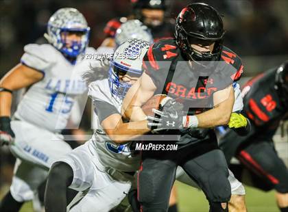 Thumbnail 1 in Grace Brethren vs. La Habra (CIFSS D3 Semifinal) photogallery.