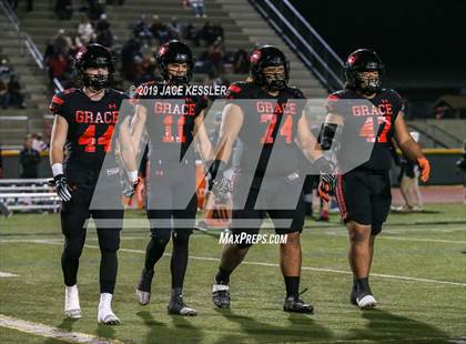 Thumbnail 1 in Grace Brethren vs. La Habra (CIFSS D3 Semifinal) photogallery.
