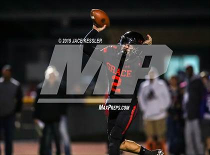 Thumbnail 1 in Grace Brethren vs. La Habra (CIFSS D3 Semifinal) photogallery.