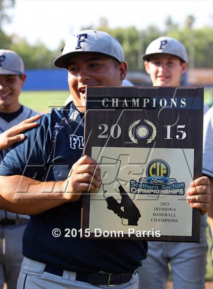 Thumbnail 3 in Flintridge Prep vs. St. Anthony (CIF SS D6 Final) photogallery.