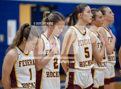 Thumbnail 1 in Federal Hocking vs. Portsmouth West  (OHSAA D6 Region 23 District Final) photogallery.