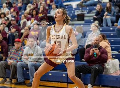 Thumbnail 1 in Federal Hocking vs. Portsmouth West  (OHSAA D6 Region 23 District Final) photogallery.