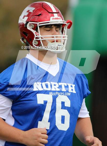 Thumbnail 2 in 65th FACA North-South All-Star Football Classic photogallery.