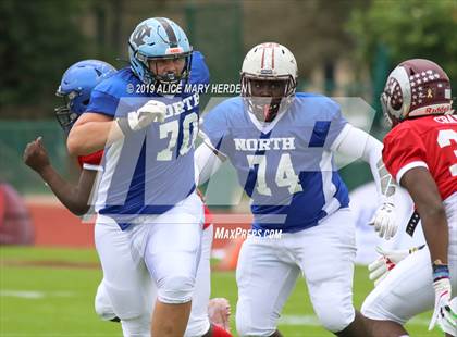 Thumbnail 2 in 65th FACA North-South All-Star Football Classic photogallery.