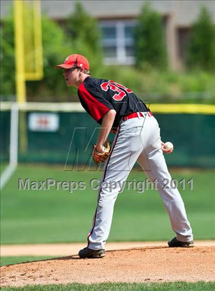 Thumbnail 1 in Marvin Ridge vs. South Point (NCHSAA 3A West Final) photogallery.