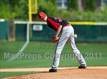 Thumbnail 2 in Marvin Ridge vs. South Point (NCHSAA 3A West Final) photogallery.