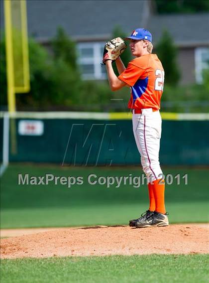 Thumbnail 2 in Marvin Ridge vs. South Point (NCHSAA 3A West Final) photogallery.