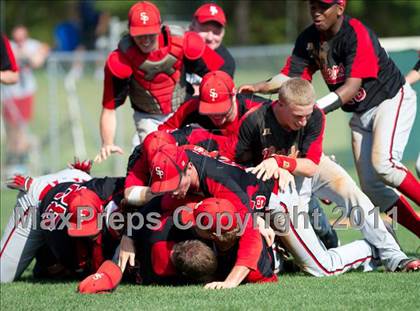 Thumbnail 1 in Marvin Ridge vs. South Point (NCHSAA 3A West Final) photogallery.