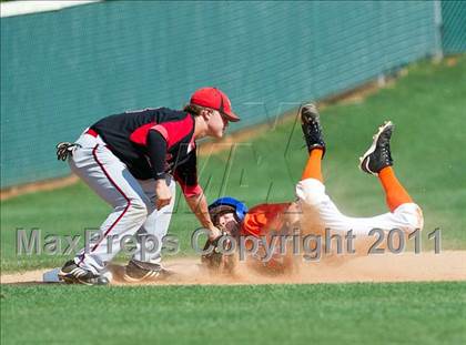 Thumbnail 1 in Marvin Ridge vs. South Point (NCHSAA 3A West Final) photogallery.