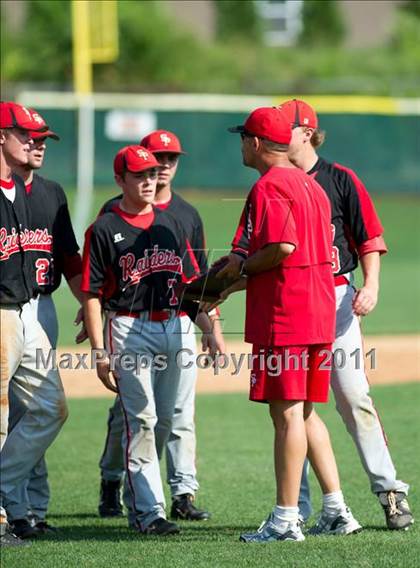 Thumbnail 2 in Marvin Ridge vs. South Point (NCHSAA 3A West Final) photogallery.