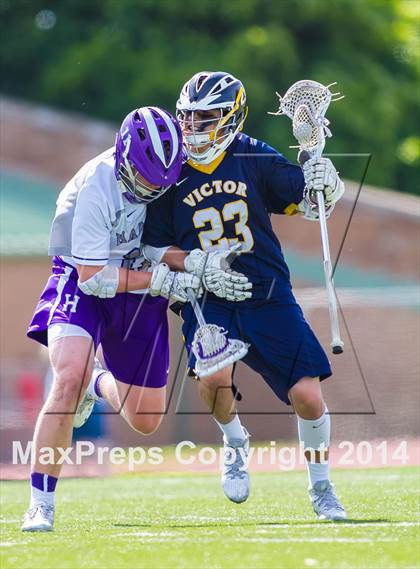 Thumbnail 1 in Victor vs. Hamburg (NYSPHSAA Class B Regional Final) photogallery.