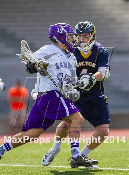 Thumbnail 1 in Victor vs. Hamburg (NYSPHSAA Class B Regional Final) photogallery.