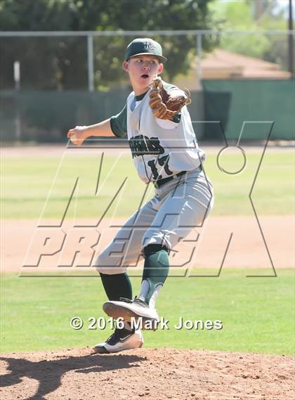 Thumbnail 3 in San Pasqual Valley vs. Phoenix Christian (Salt River/Chandler Prep Tournament) photogallery.