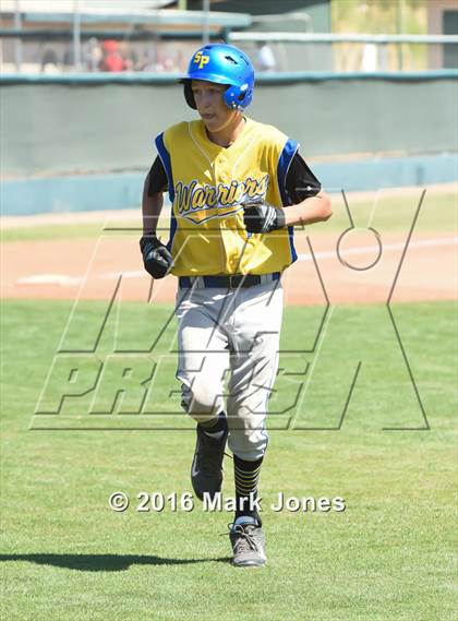 Thumbnail 3 in San Pasqual Valley vs. Phoenix Christian (Salt River/Chandler Prep Tournament) photogallery.